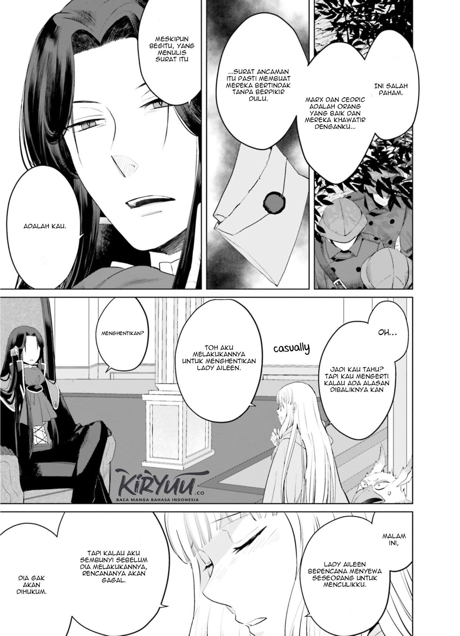 I’m a Villainous Daughter so I’m going to keep the Last Boss Chapter 07 Bahasa Indonesia