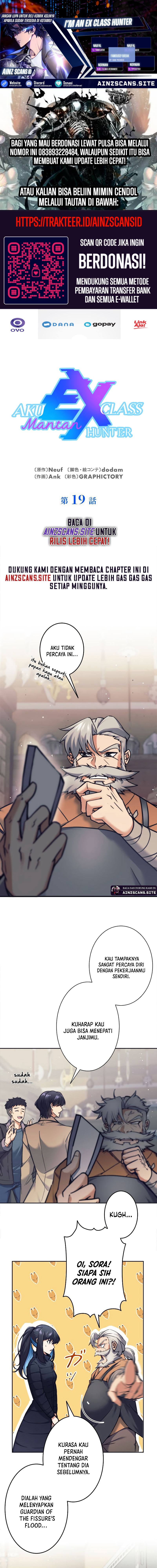 I’m an Ex-class Hunter Chapter 19 Bahasa Indonesia