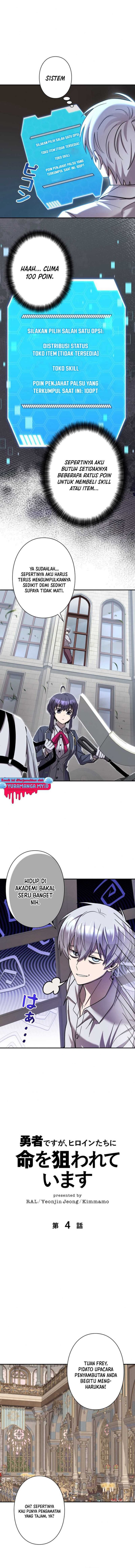 Im the Hero but the Main Heroines Are Trying to Kill Me chapter 4