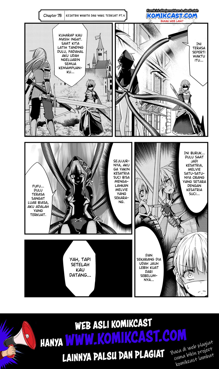 Ima Made Ichido mo Onna Atsukaisareta koto ga nai Onna Kishi wo Onna Atsukai suru chapter 78