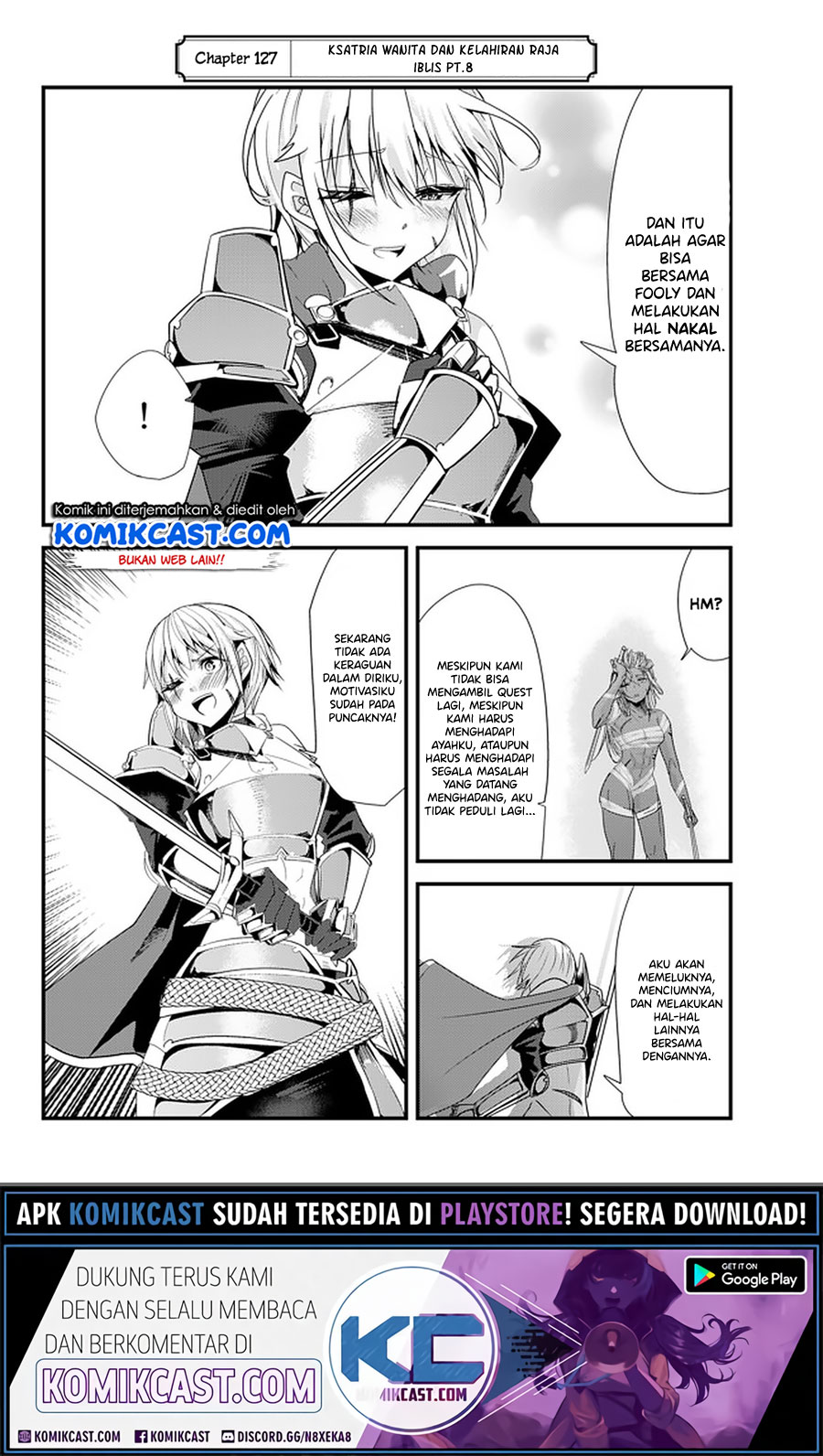 Ima Made Ichido mo Onna Atsukaisareta koto ga nai Onna Kishi wo Onna Atsukai suru chapter 127
