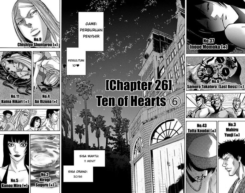 Imawa no Kuni no Alice (Alice in Borderland) chapter 26