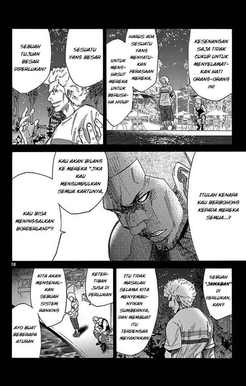 Imawa no Kuni no Alice (Alice in Borderland) chapter 26