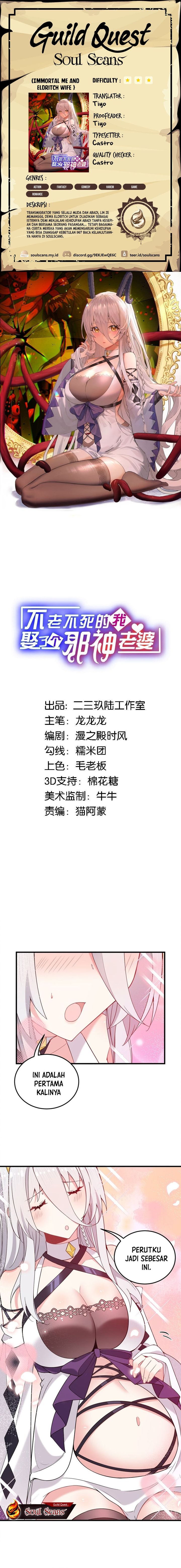 Immortal Me And Eldritch Wife Chapter 28 Bahasa Indonesia