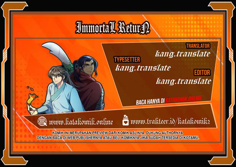 Immortal Return Chapter 32 Bahasa Indonesia