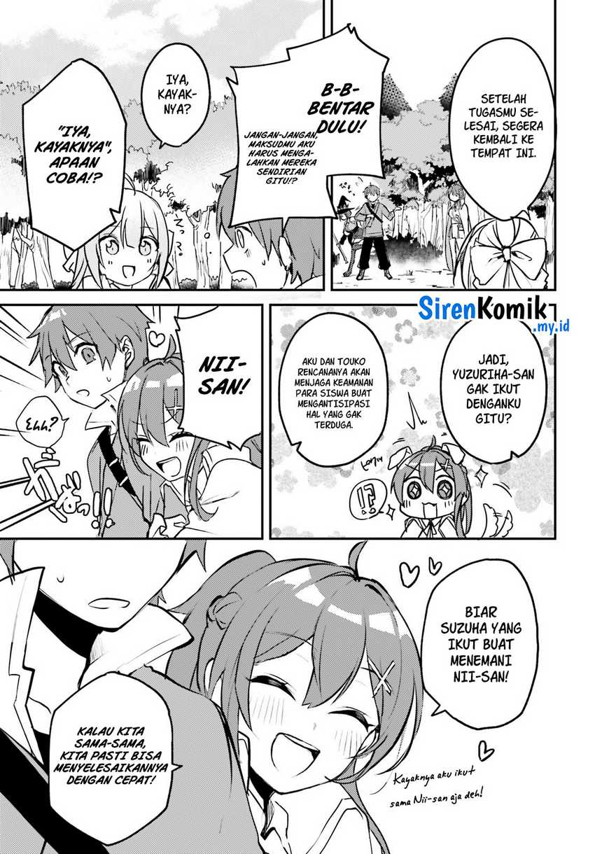 Imouto ga Onna Kishi Gakuen ni Nyuugaku Shitara Naze ka Kyuukoku no Eiyuu ni narimashita Boku ga Chapter 03 Bahasa Indonesia