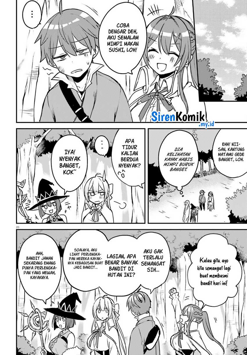 Imouto ga Onna Kishi Gakuen ni Nyuugaku Shitara Naze ka Kyuukoku no Eiyuu ni narimashita Boku ga Chapter 03 Bahasa Indonesia