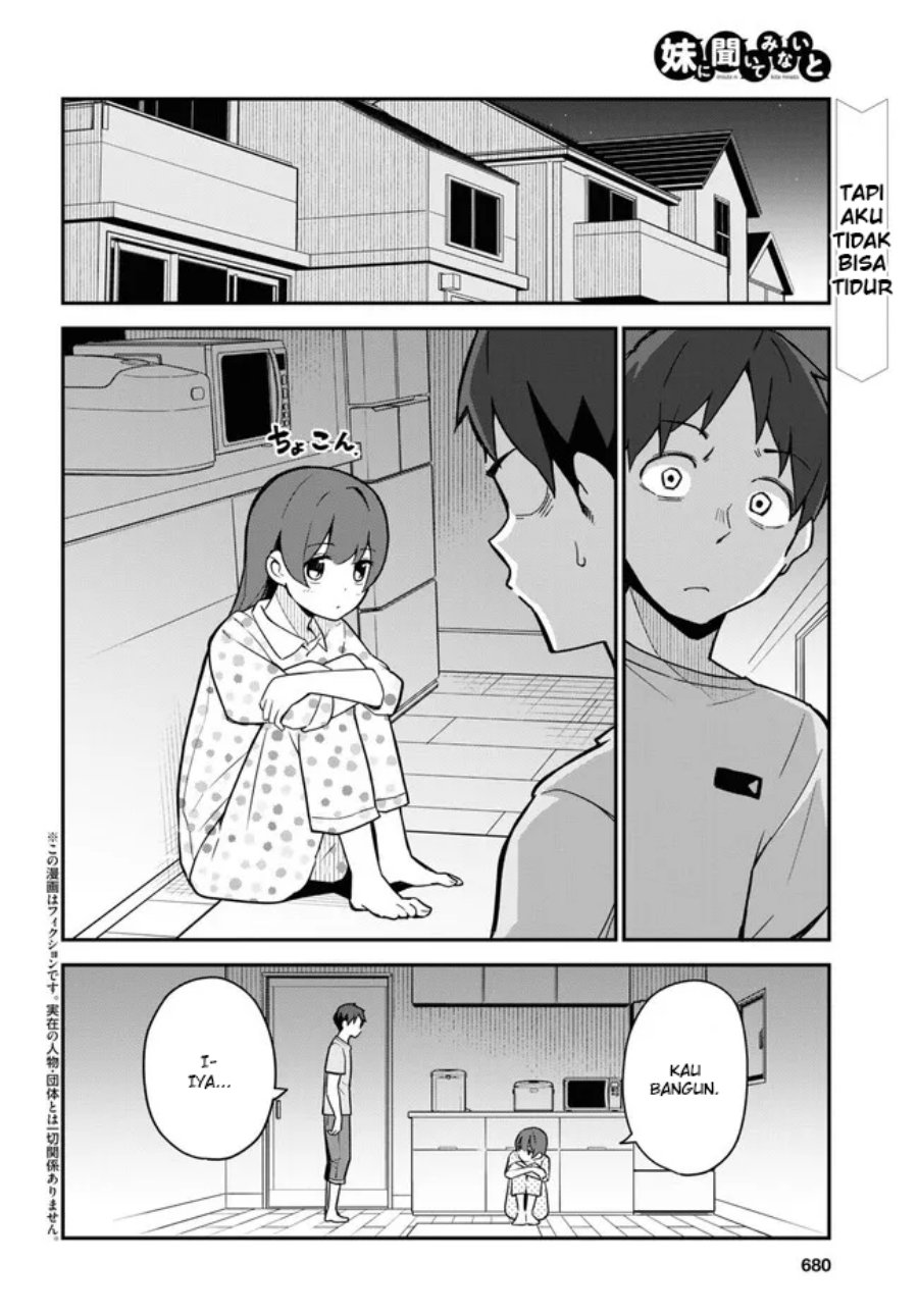 Imouto ni Kiiteminai to Chapter 13 Bahasa Indonesia