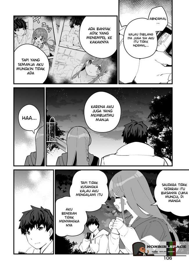 Imouto wa Kanojo ni Deki Nai no ni Chapter 06 Bahasa Indonesia