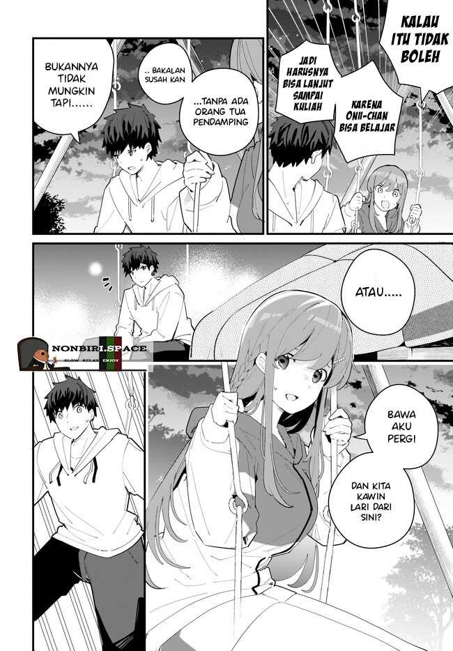 Imouto wa Kanojo ni Deki Nai no ni Chapter 06 Bahasa Indonesia