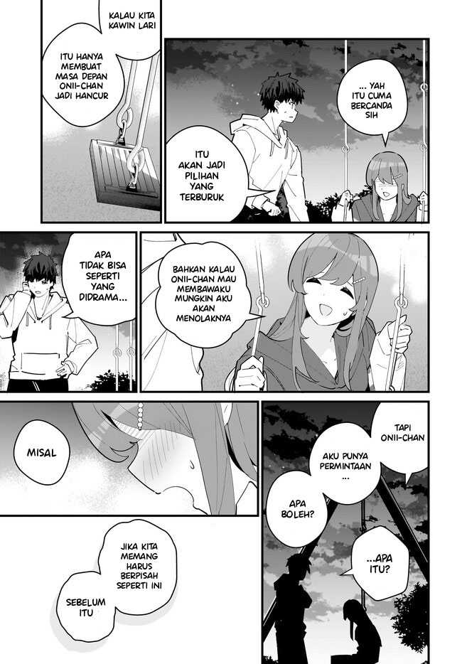 Imouto wa Kanojo ni Deki Nai no ni Chapter 06 Bahasa Indonesia