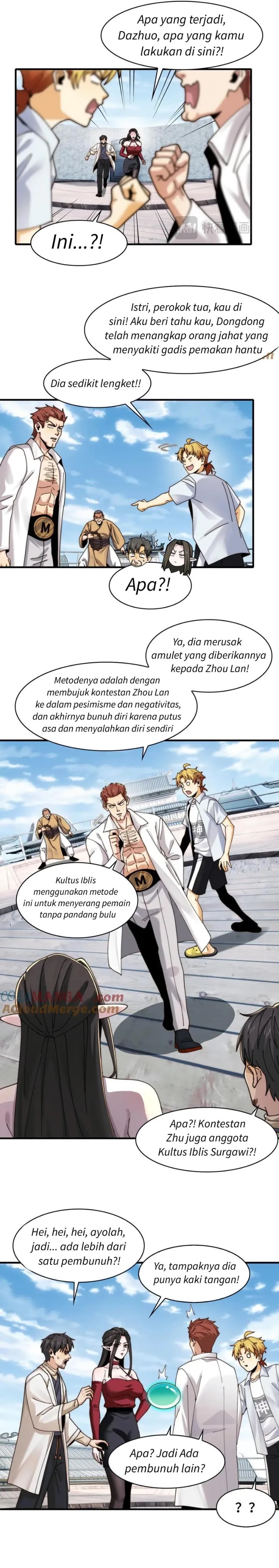 In the Face of Mental Illness Ghosts Are Nothing Chapter 105 Bahasa Indonesia