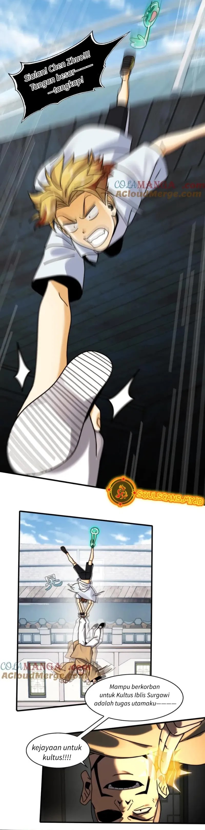 In the Face of Mental Illness Ghosts Are Nothing Chapter 105 Bahasa Indonesia