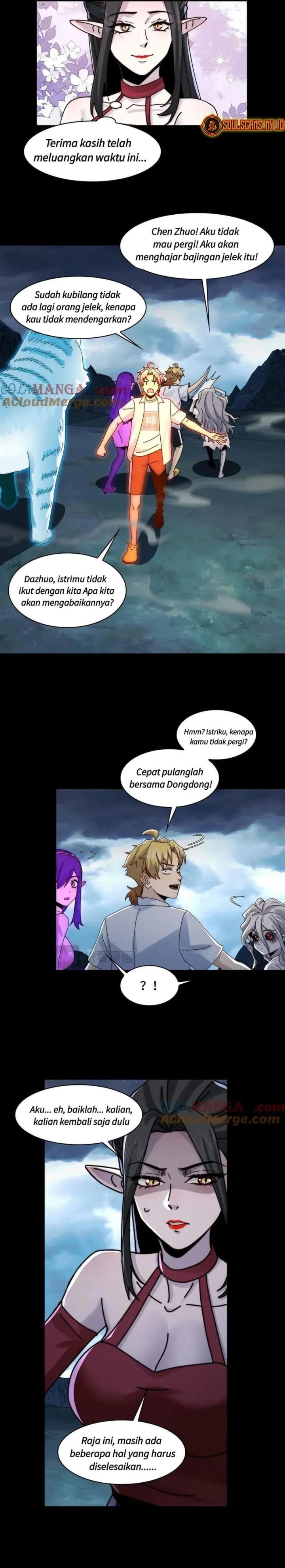 In the Face of Mental Illness Ghosts Are Nothing Chapter 125 Bahasa Indonesia