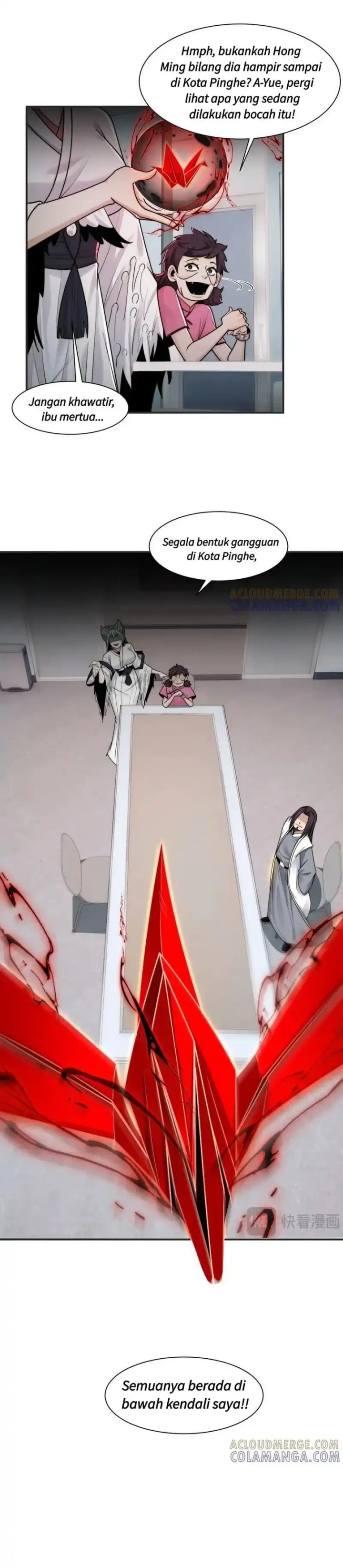 In the Face of Mental Illness Ghosts Are Nothing Chapter 140 Bahasa Indonesia