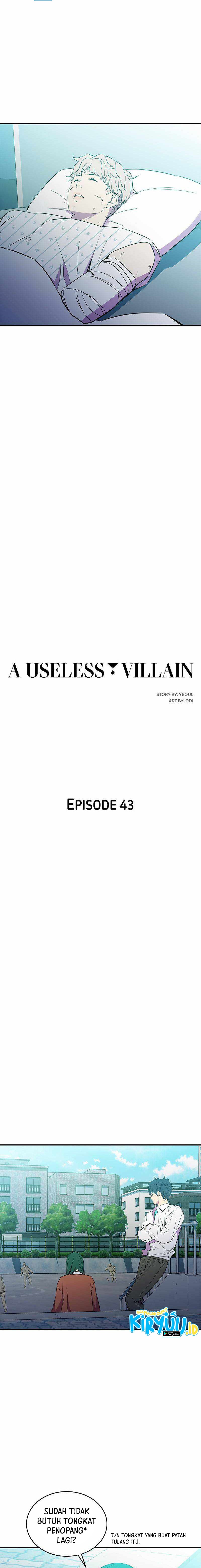 Incompetent Villain Chapter 43 Bahasa Indonesia