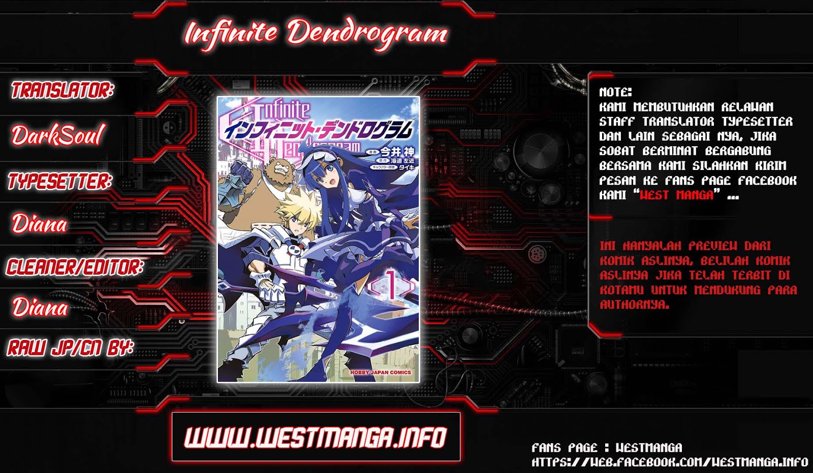 Infinite Dendrogram chapter 5