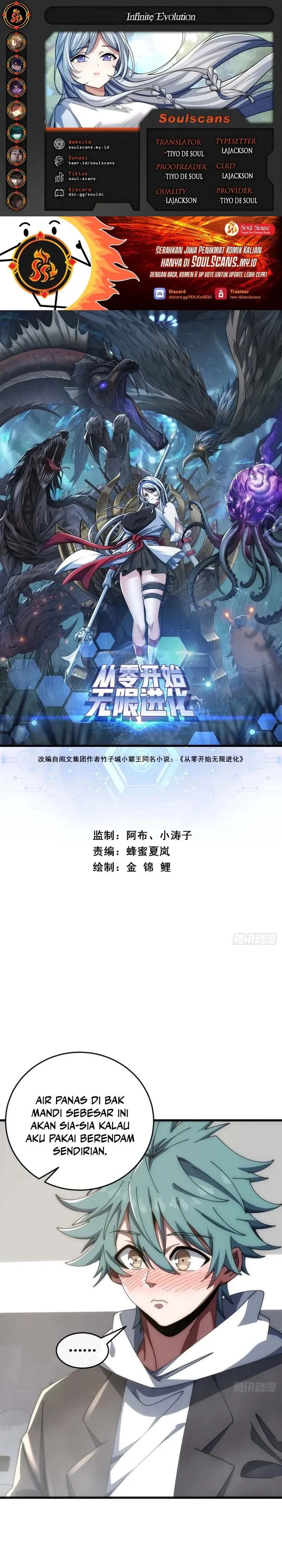 Infinite Evolution Starting From Zero Chapter 41 Bahasa Indonesia