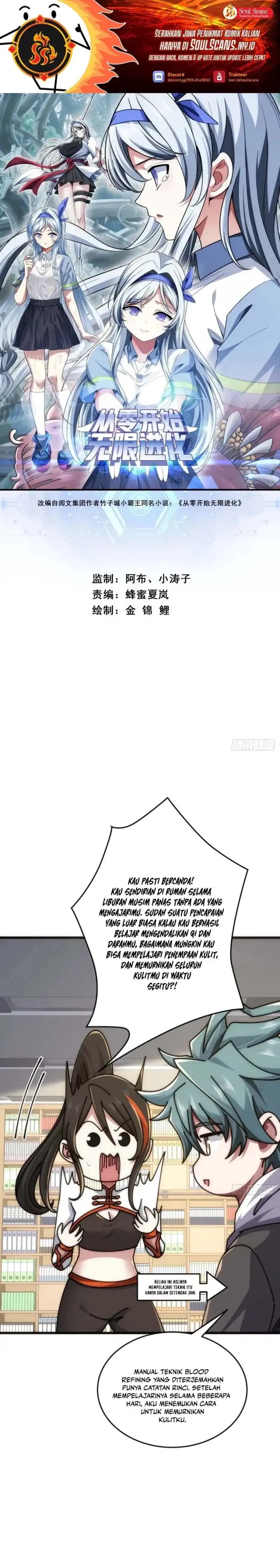 Infinite Evolution Starting From Zero Chapter 42 Bahasa Indonesia