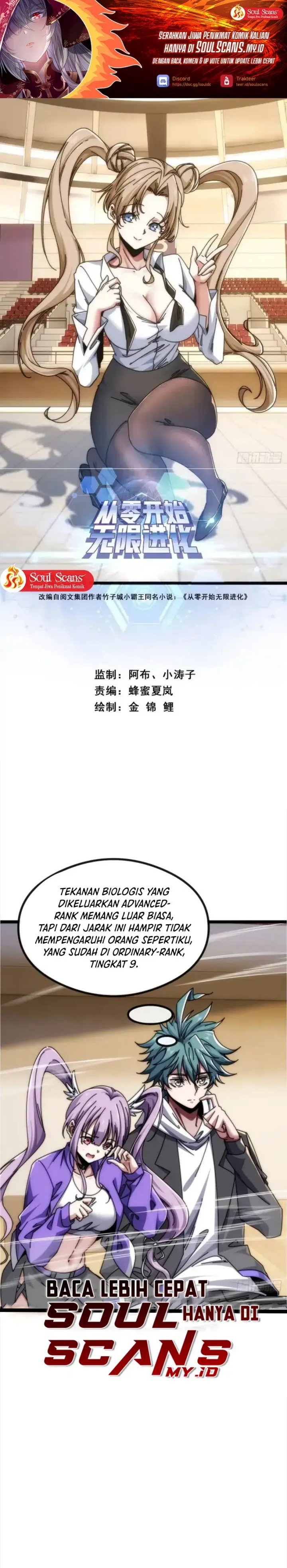 Infinite Evolution Starting From Zero Chapter 43 Bahasa Indonesia