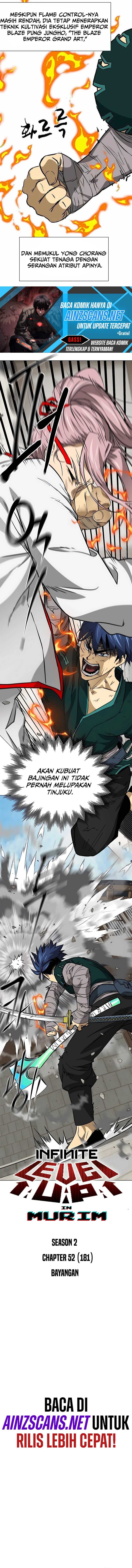 Infinite Level Up in Murim Chapter 181 Bahasa Indonesia