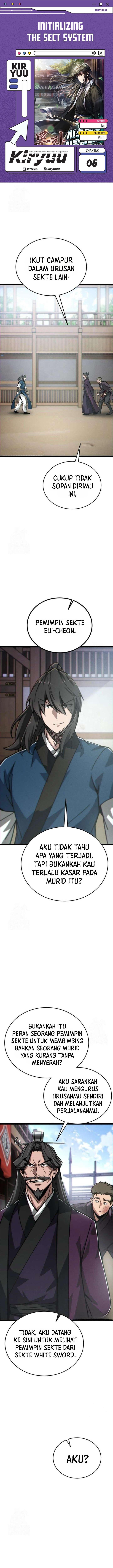 Initializing the Sect System chapter 6