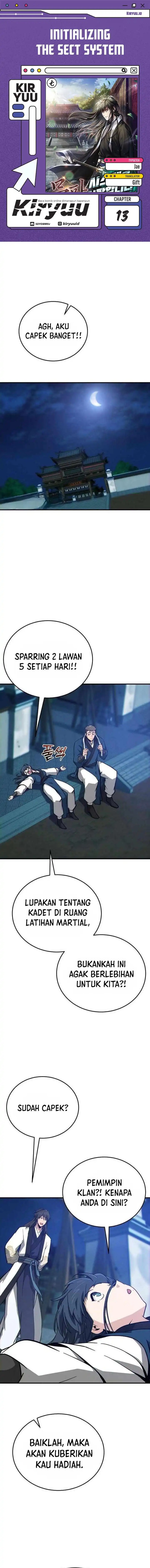 Initializing the Sect System Chapter 13 Bahasa Indonesia