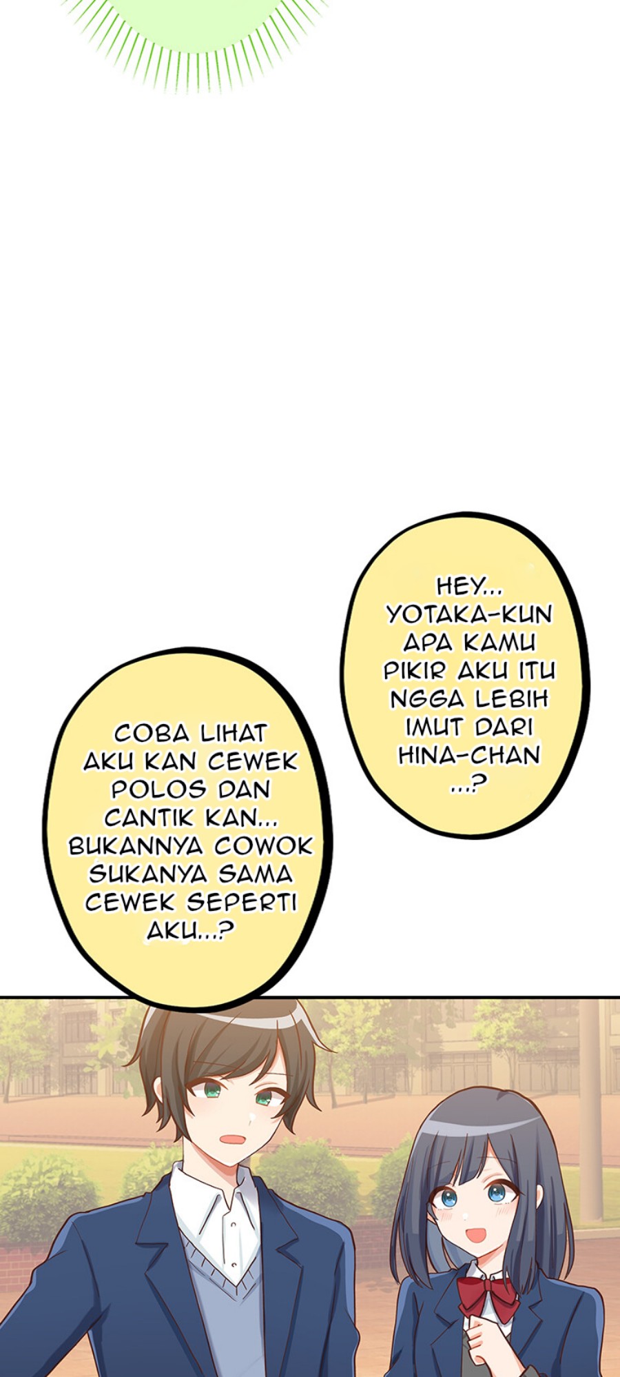 Inkya Danshi ga Keiken Shita, Urayamakeshikaranna Love Comedy chapter 1