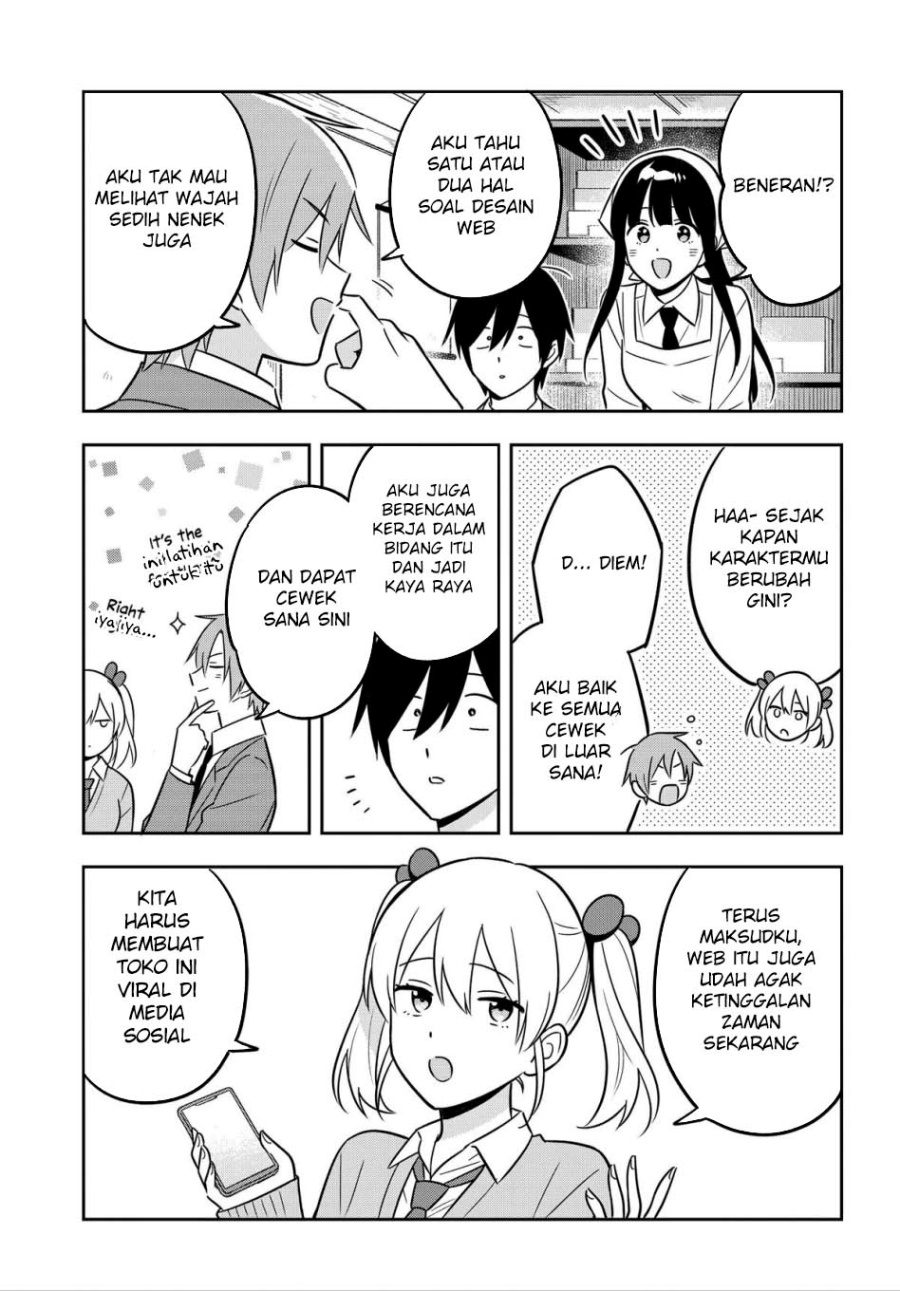 Inkya de Wotaku de Binbou Dakedo Bijin Ojou-sama ni Osaretemasu chapter 12