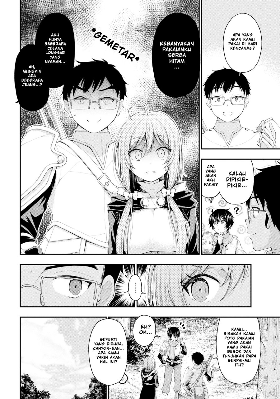 Inkya no Boku ni Batsu Game ni Kokuhaku Shitekita Hazu no Gyaru ga, Doumitemo Boku ni Betahore Desu Chapter 08 Bahasa Indonesia
