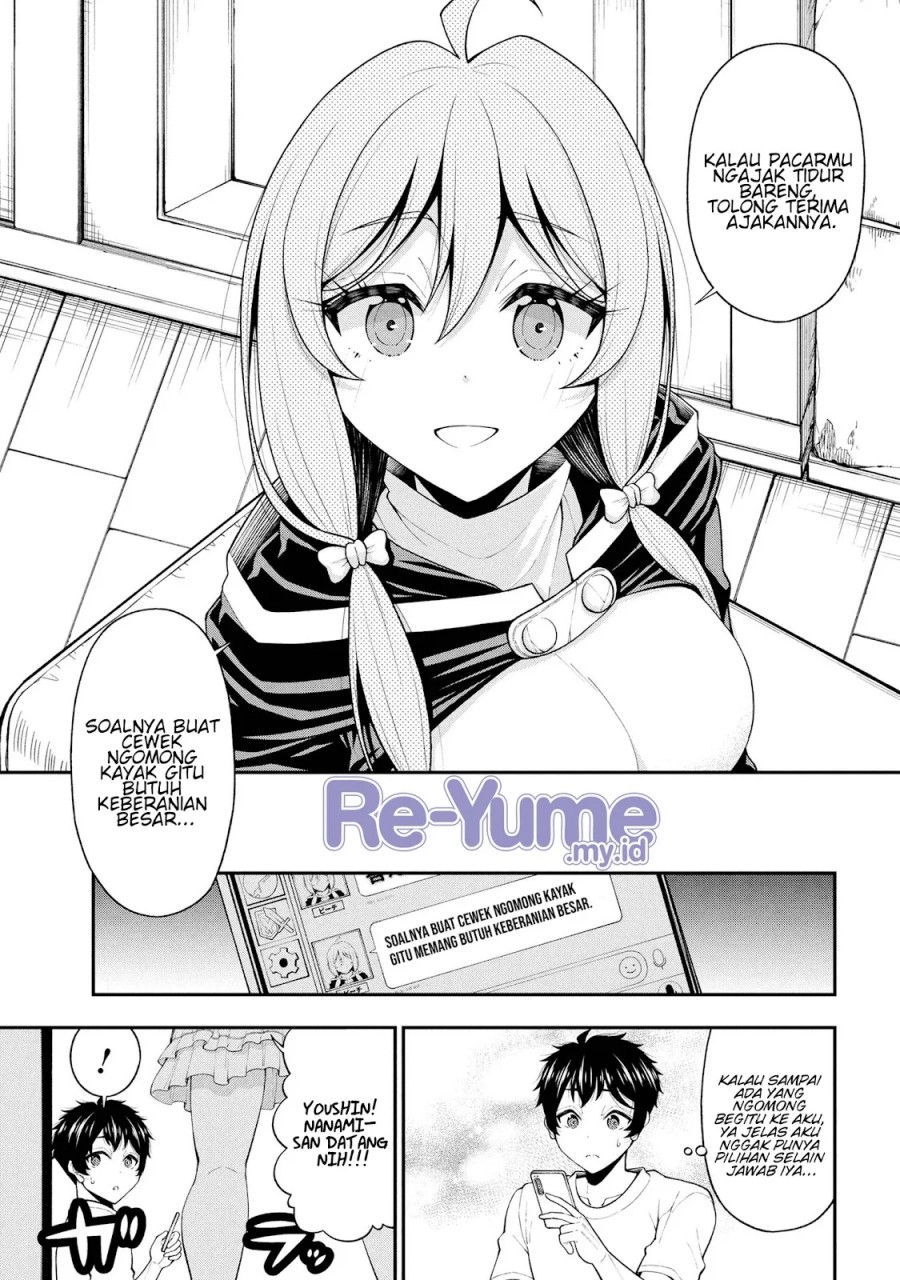 Inkya no Boku ni Batsu Game ni Kokuhaku Shitekita Hazu no Gyaru ga, Doumitemo Boku ni Betahore Desu Chapter 26 Bahasa Indonesia