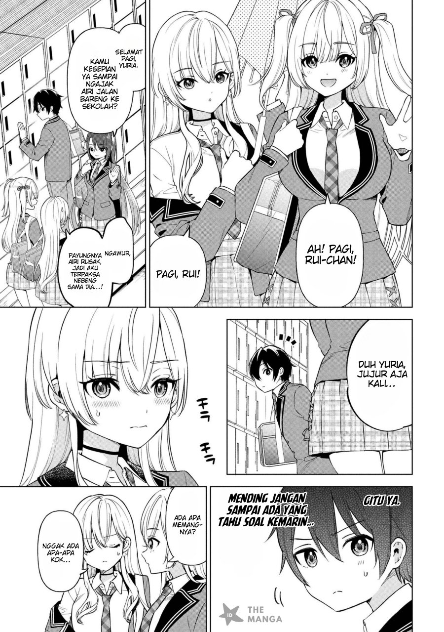 Inkya no ore ga sekigae de S-kyu bishoujo ni kakomaretara himitsu no kankei ga hajimatta Chapter 03 Bahasa Indonesia