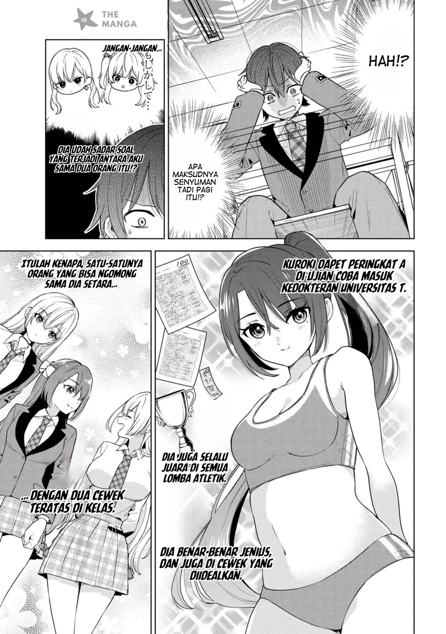 Inkya no ore ga sekigae de S-kyu bishoujo ni kakomaretara himitsu no kankei ga hajimatta Chapter 03 Bahasa Indonesia