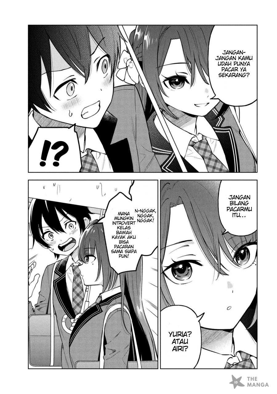 Inkya no ore ga sekigae de S-kyu bishoujo ni kakomaretara himitsu no kankei ga hajimatta Chapter 03 Bahasa Indonesia
