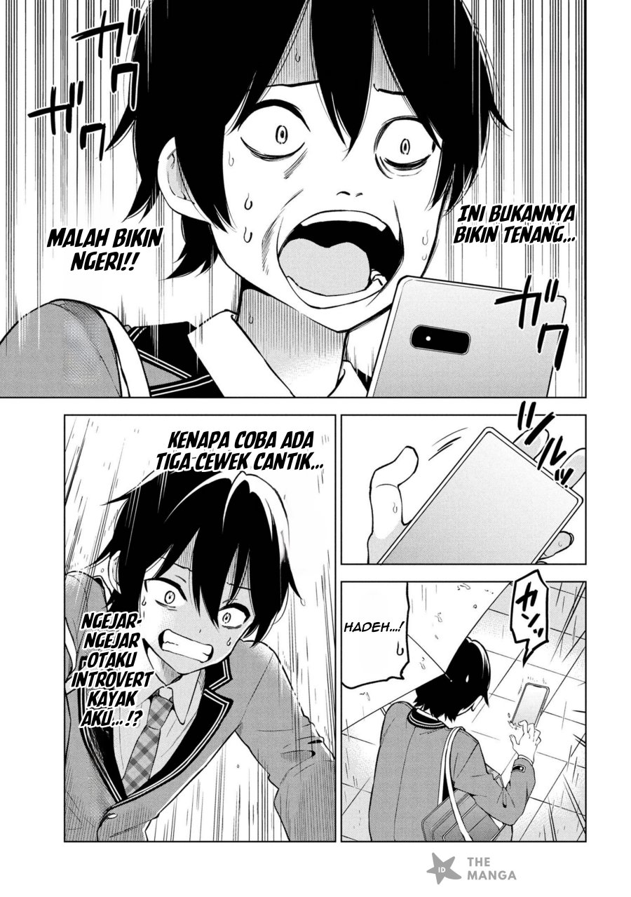 Inkya no ore ga sekigae de S-kyu bishoujo ni kakomaretara himitsu no kankei ga hajimatta Chapter 03 Bahasa Indonesia