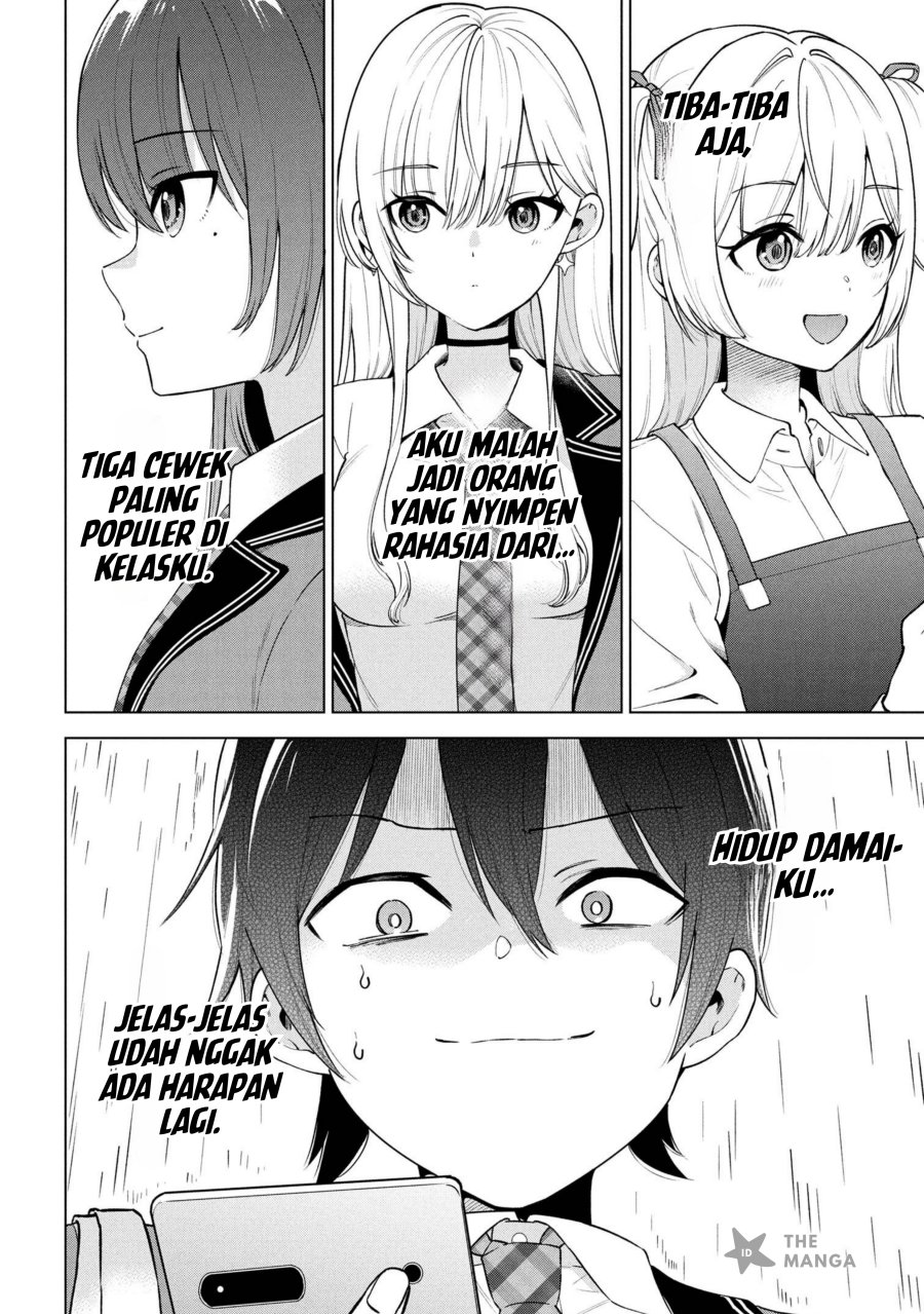 Inkya no ore ga sekigae de S-kyu bishoujo ni kakomaretara himitsu no kankei ga hajimatta Chapter 03 Bahasa Indonesia