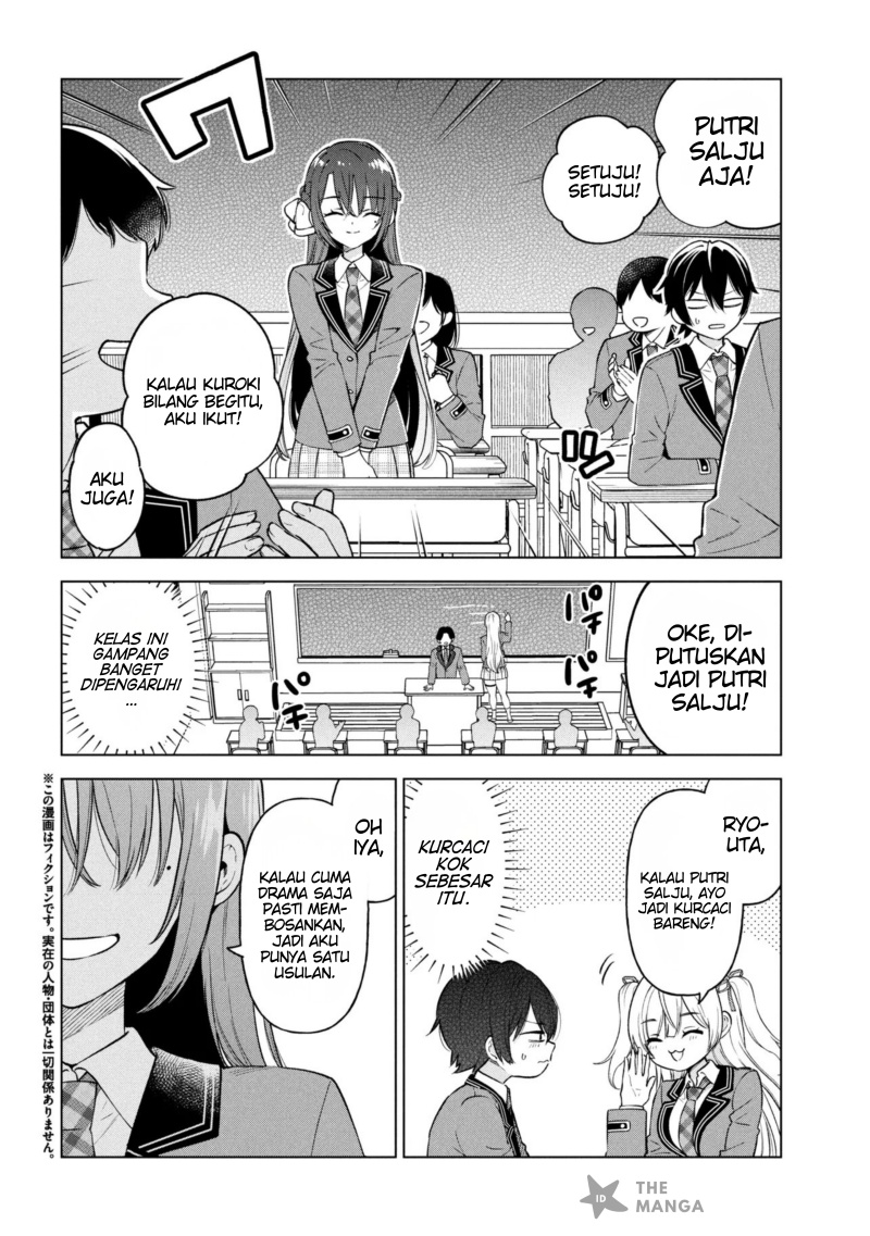 Inkya no ore ga sekigae de S-kyu bishoujo ni kakomaretara himitsu no kankei ga hajimatta Chapter 08 Bahasa Indonesia