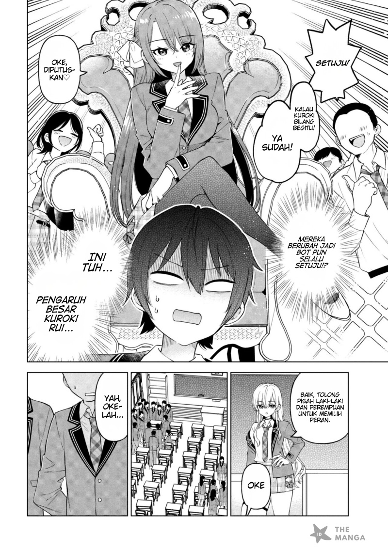 Inkya no ore ga sekigae de S-kyu bishoujo ni kakomaretara himitsu no kankei ga hajimatta Chapter 08 Bahasa Indonesia