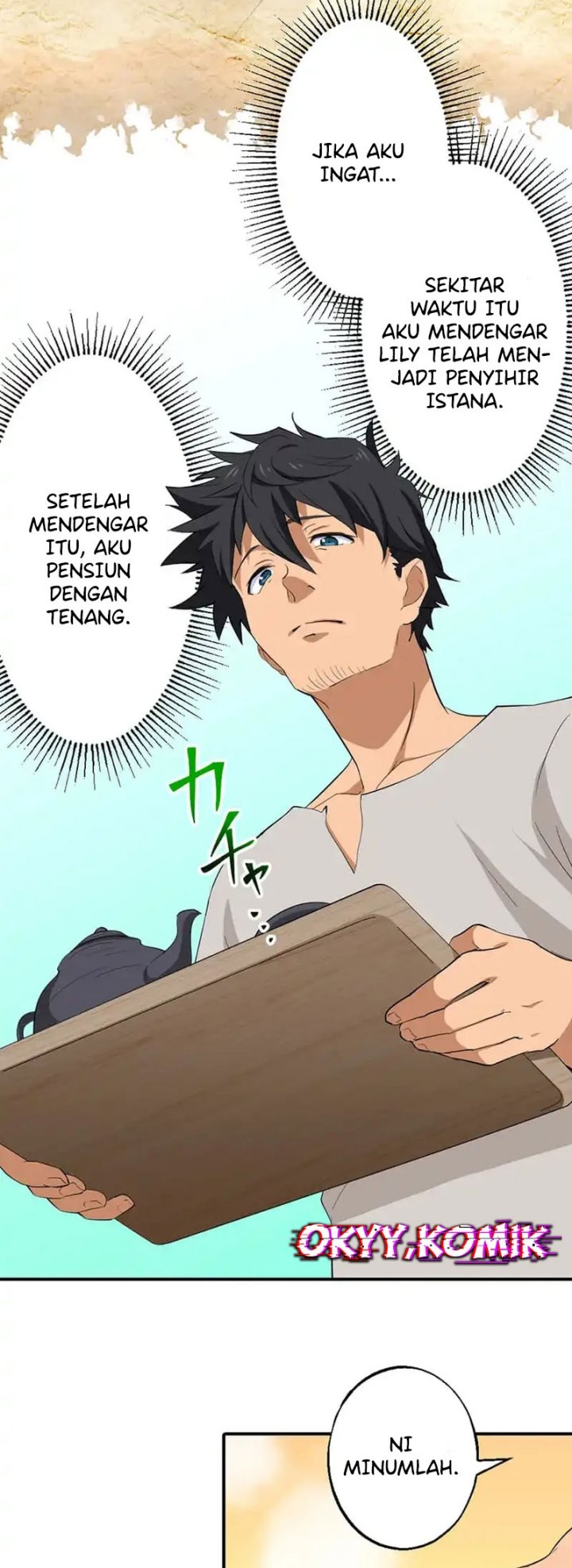 Intai Shita Ossan Kenja da ga Manadeshi ga Tsuihou Sarete Kita no de Shoushin Ryokou ni Tsureteiku ~Slow Life na Tabi no Tsumori ga, Nazeka Sekai Saikyou no Shitei ni Natteita~ chapter 1