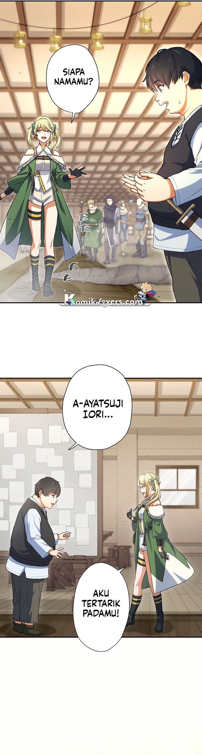 Introvert Who Returns to Another World, Become The King of Delinquents Chapter 02 Bahasa Indonesia