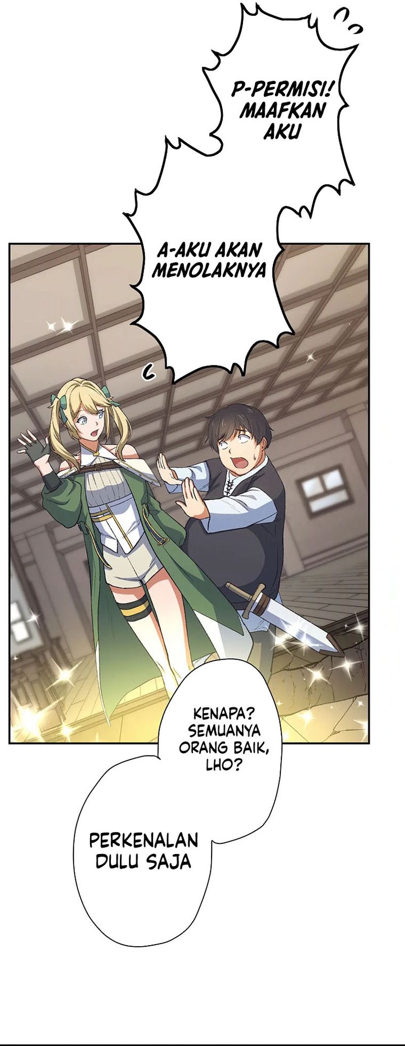 Introvert Who Returns to Another World, Become The King of Delinquents Chapter 02 Bahasa Indonesia