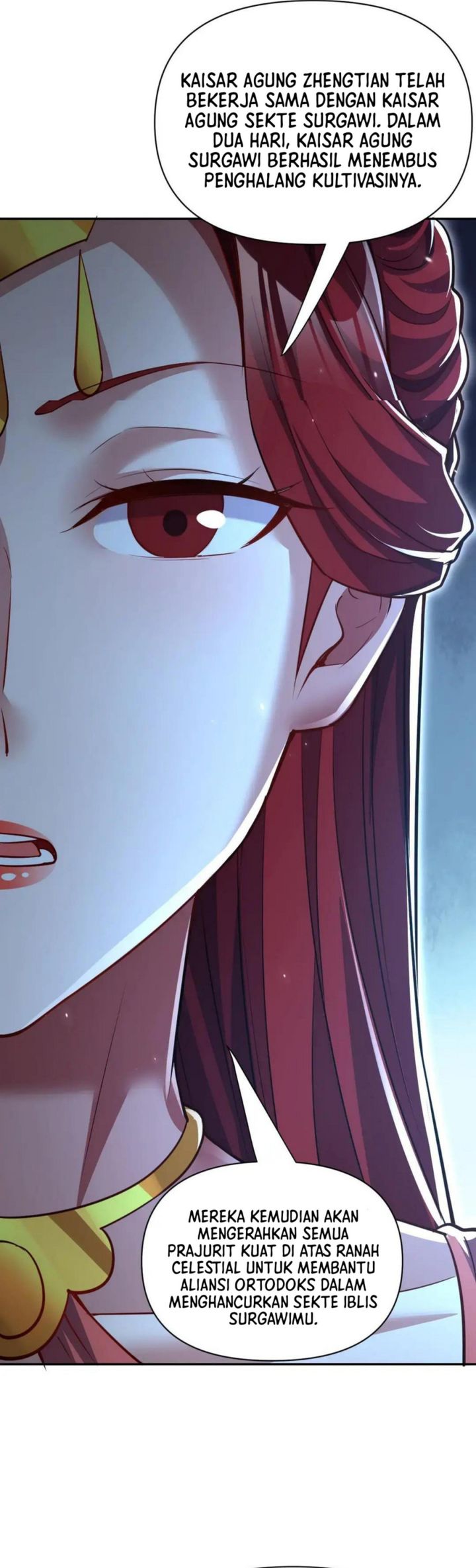 Invincible After Shocking My Empress Wife chapter 100