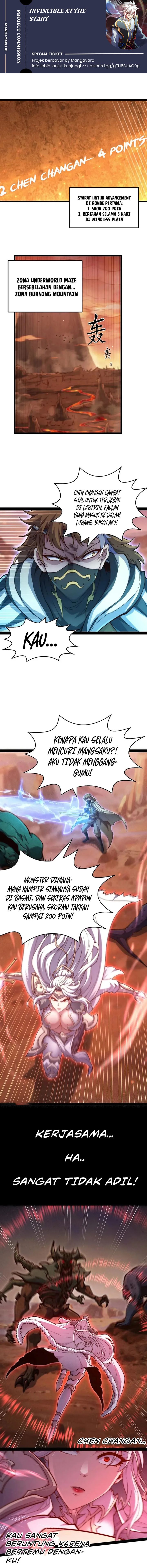 Invincible at the Start Chapter 115 Bahasa Indonesia