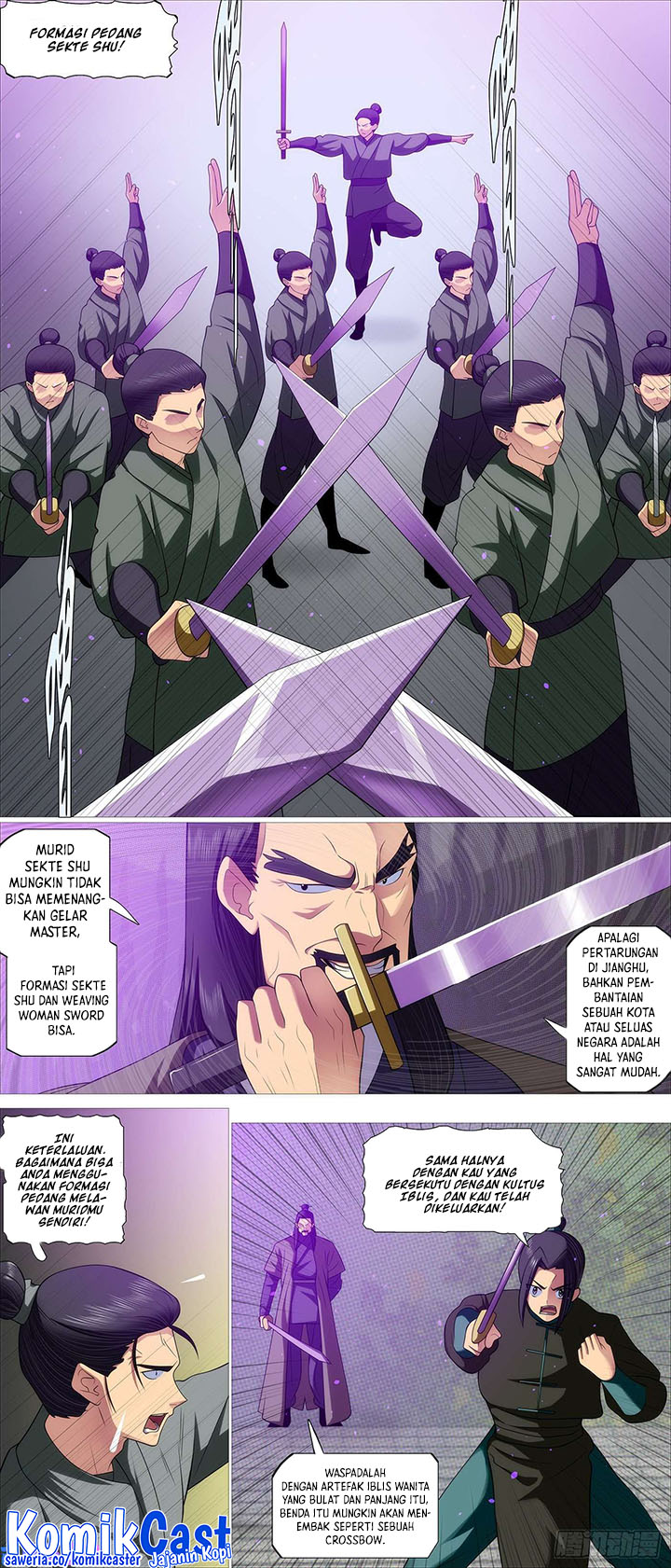 Iron Ladies Chapter 537 Bahasa Indonesia