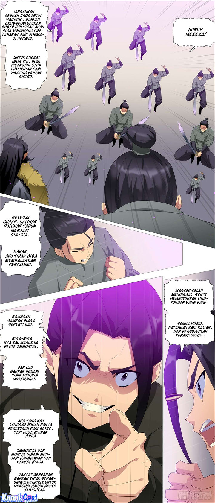 Iron Ladies Chapter 537 Bahasa Indonesia