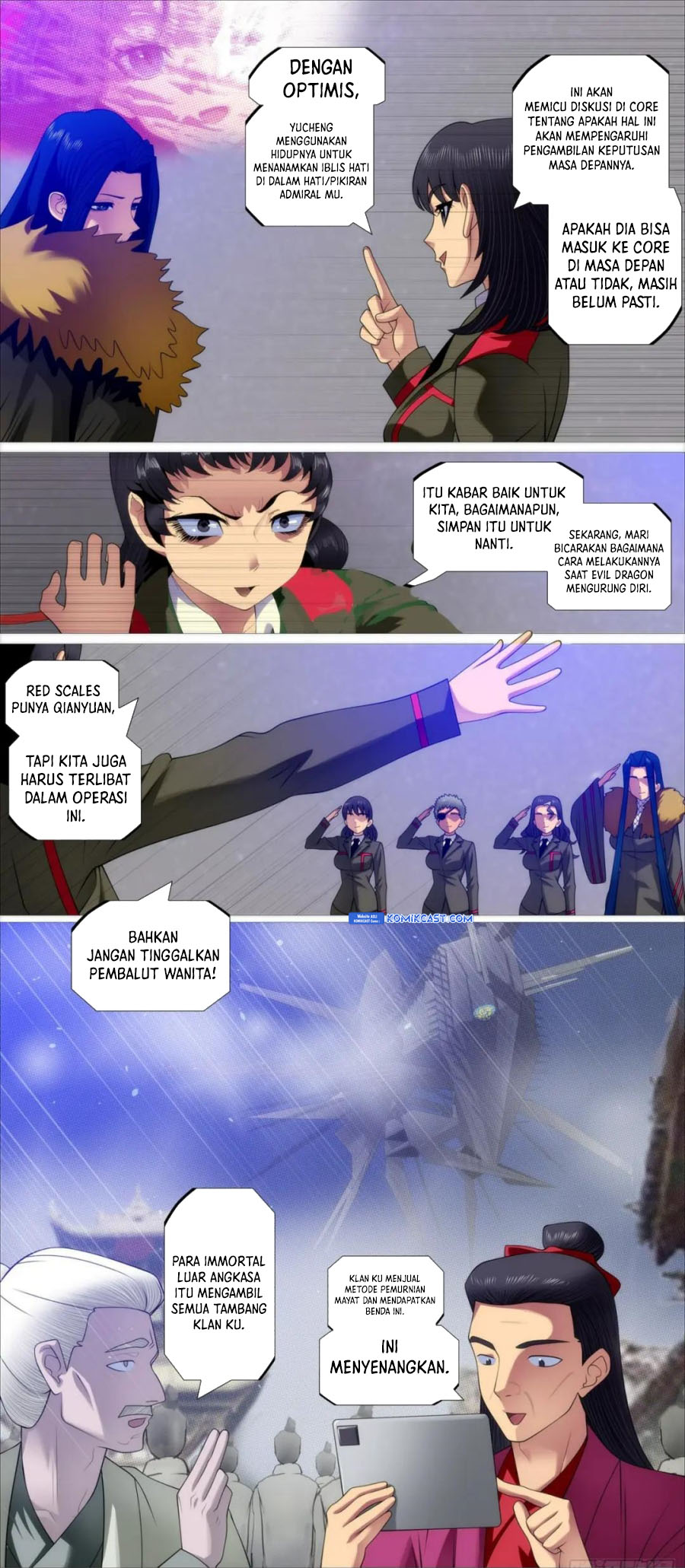 Iron Ladies chapter 590