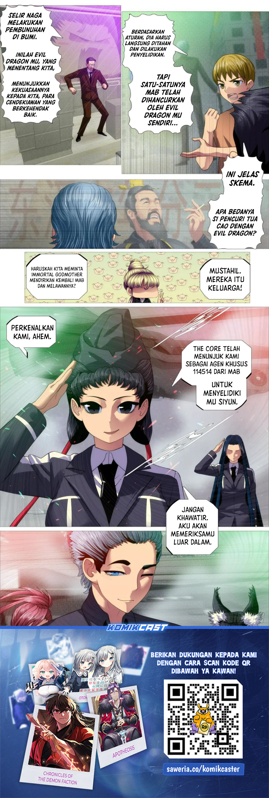 Iron Ladies chapter 596