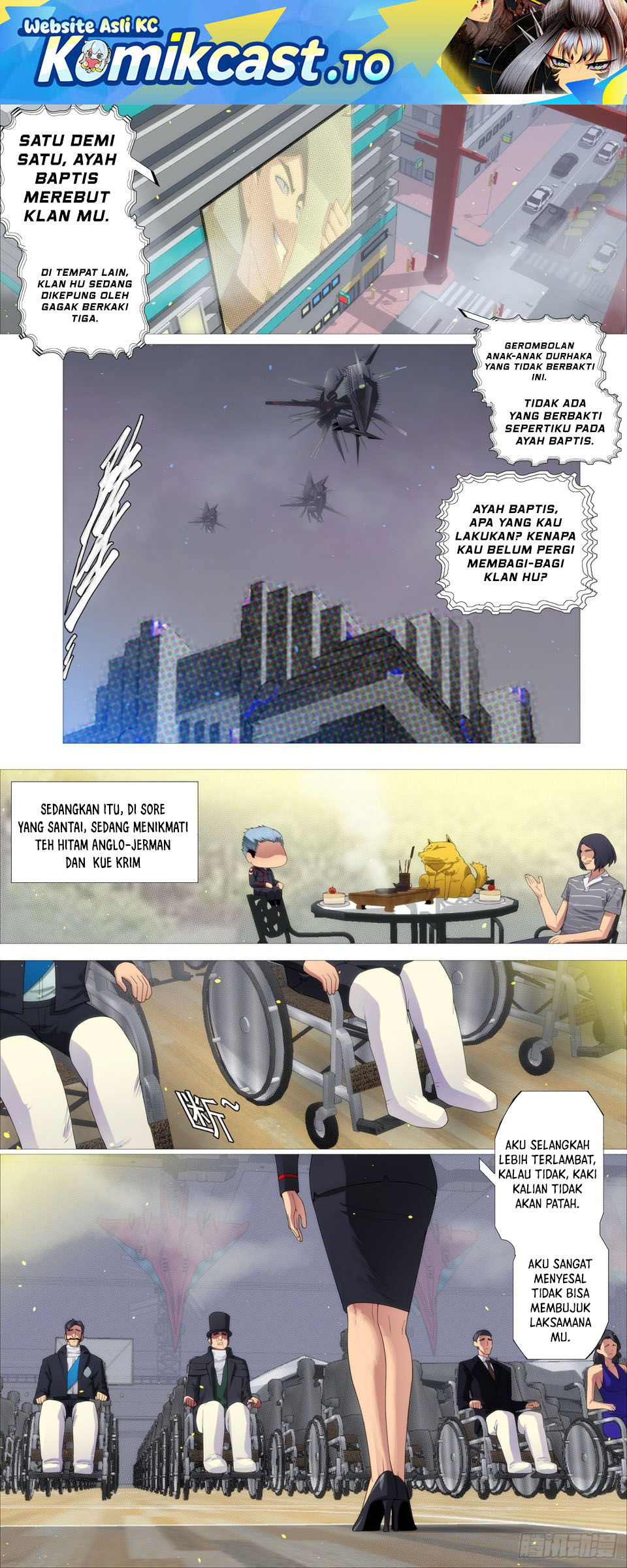 Iron Ladies Chapter 638 Bahasa Indonesia