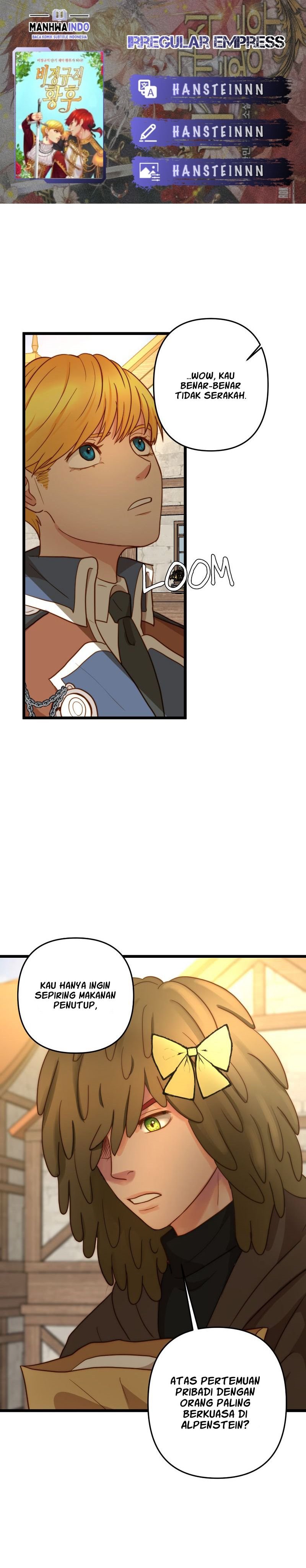 Irregular Empress Chapter 07 Bahasa Indonesia