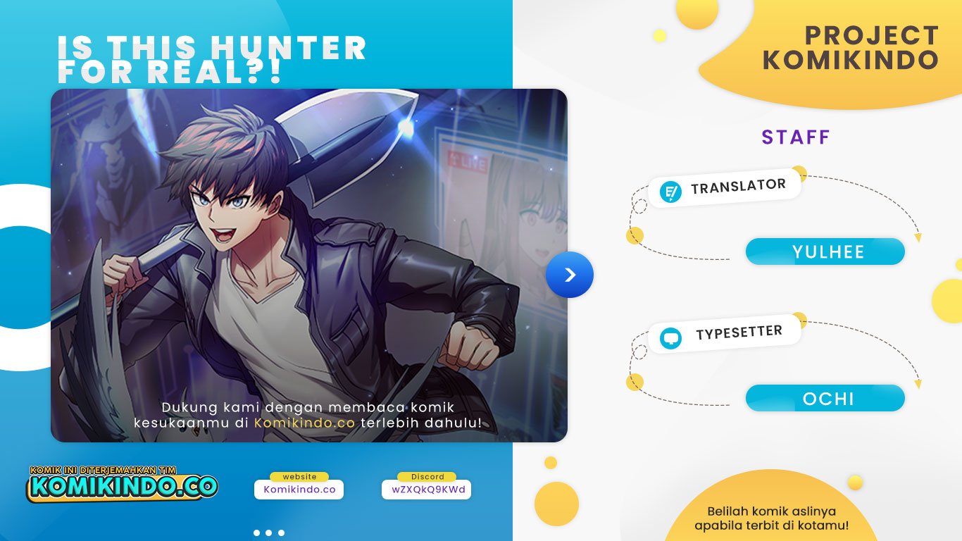 Is this Hunter for Real?! Chapter 13 Bahasa Indonesia